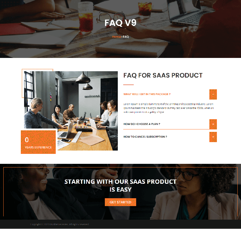 FAQ Style 09